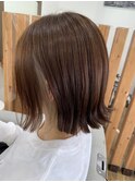 切りっぱなしボブ