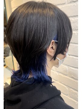 デイジー インデックスヘア 大島店(DAISY index hair) 圧倒的存在感個性派インナーカラー×クールウルフ