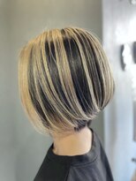 シャトン(chaton)&nbsp;アンブレラカラー/ハイベージュ/ショートボブ