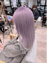 ティアム 渋谷店(Tiam shibuya)&nbsp;黒髪/前髪パーマ/グレーベージュ/レイヤーロング/インナーカラー