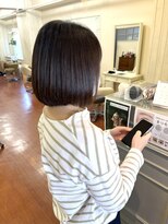 ヘアーアンドスパ アン コントゥール(hair&spa an contour) ショートボブ　下赤塚/成増