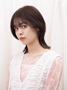 ピークアブー アヴェダ アトレ恵比寿(PEEK-A-BOO AVEDA) レイヤーボブ大人可愛い韓国ヘア前髪ありくびれヘア/ヨシンモリ