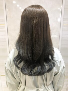 エルバイラビス 大宮(elu by lovis) 《momo》オリーブカラー/透明感カラー/ナチュラル/大宮