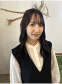 ダークラベンダー/暗髪/20代30代40代