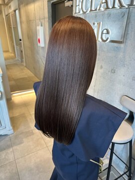 カレンアンドエクラート 大宮(KAREN&ECLART) 髪質改善　艶髪　ストレート　縮毛矯正　暗髪　韓国風　ロング