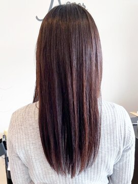 レポヘアー(Repos hair) 20代30代40代髪質改善カラーショコラブラウン艶感ストレート