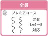 【クセLv4～5対応】プレミアムストレートコース