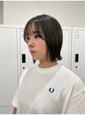 @eri_sand_ レイヤーカット/ウェットヘア/オリーブベージュ/大阪