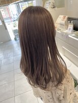 ネオリーブカフ 鶴ヶ峰店(Neolive caff)&nbsp;さりげなハイライト×柔らかピンクベージュ