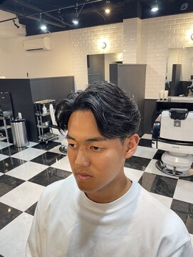 スタッグバーバー 近鉄奈良店(STAG BARBER) 毛流れパーマ
