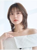 【La fith】ウルフヘア×顔周りレイヤー×シースルーバング