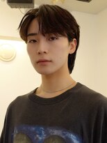 韓国コンマシャドウパーマ波巻きスパイラルパーママッシュ