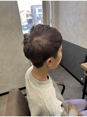 ベリーショート×ブリーチオンカラー