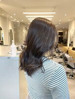 ジーナ 船橋(Zina) 髪質改善*ロングレイヤーグレーベージュ*美髪【Zina船橋】