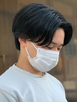 エルマーク 神戸三宮(L-MARK) センターパートニュアンスパーマ韓国カルマパーマコンマヘア