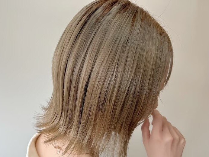 ★3月限定９９００円★新規カット+全体カラー+簡単トリートメント[北越谷店]