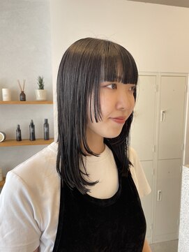 メルト 京橋店(melt) 個性的ステップカット