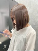 ワンレングスボブ