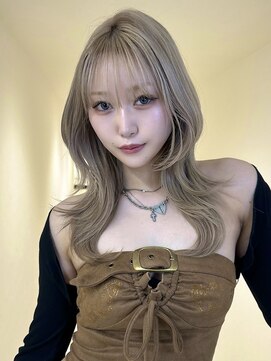 アイトーキョーエス 渋谷(AI TOKYO S) ハッシュカットハイレイヤー韓国レイヤーくびれ巻き