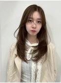 ミルクティーブラウン＊レイヤーカット