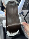 髪質改善ストレート