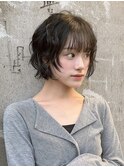 ふんわりくびれショート×エアリーウェーブ