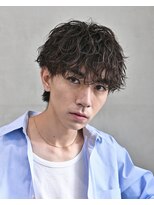 フィフスパーク(fifth PARK) 大人ビジネスマン緩めツイストスパイラルパーマメンズカット渋谷