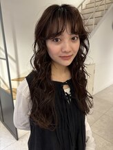 ナリー 裏寺(Nary)&nbsp;brown color × long perm
