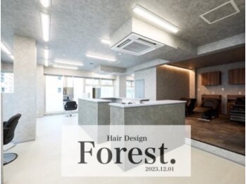 フォレスト 流山おおたかの森(Forest.)の写真/【流山おおたかの森×髪質改善×最新トレンド】全席仕切り有☆視線が気にならず髪のお悩みを相談しやすい♪