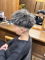 ラフ バイ マグ 南松本(R.A.F. by Mag)&nbsp;10代20代◎ツイスパ×メッシュ×フェードで爽やか好印象