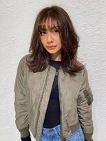 バランス 原宿 表参道(balance)&nbsp;ラテベージュ×レイヤーカット