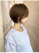 サンドパールス 仙台店(sand PALCE)&nbsp;髪質改善/大人ガーリー/似合わせカット/ショートボブ前髪/仙台