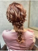 ヘアアレンジ/ヘアセット/お呼ばれヘア
