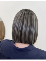 ウェリナ(welina) 外国人風コントラストハイライト/ミニボブ