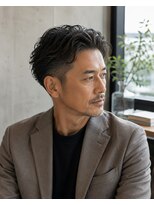 MEN's Baguz MEN'Sカット/ MEN'Sパーマ/ MEN'Sカラー 大人メンズ無造作ウェーブパーマ