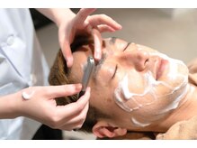 ヘアーポケット 恵比寿(hair pocket)の雰囲気（ダメージの少ない施術とスチーム使用のお顔剃りでリラックス★）