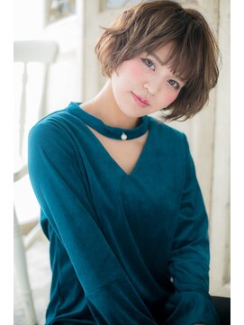 モッズ ヘア 福岡姪浜店(mod's hair) 愛され顔作る♪ベビーショートb