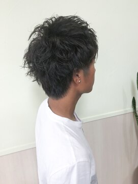 ヘアークリアー 春日部 メンズ/癖毛を活かした無造作パーマスタイル/くせ毛男子