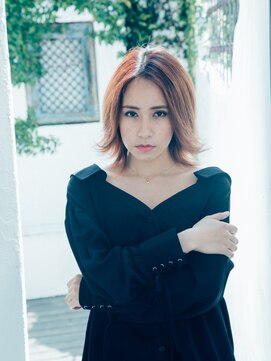 アジト ヘアーアンドリラクゼーション(AJITO HAIR&RELAXATION) 伸ばしかけ外ハネストレート