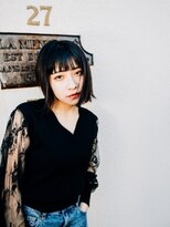 マリー 美容室 所沢店(mary)&nbsp;前下がりクールボブ