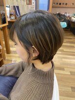 ルアージュ 調布店&nbsp;イメチェンスタイル×ショートレイヤー[インナーカラー/調布］