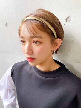 アンドヘアーサロン(&HAIR salon) 【西葛西＆-HAIR】カチューシャマッシュショート