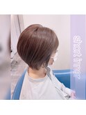 ショート☆インナーカラー