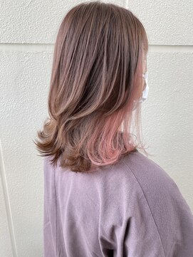 クラウドヘアー 東照宮店 ピアスカラー