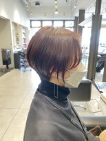 ヘアーサロンデフォーエバールークス(hairsalon de Forever Lux)&nbsp;【＃板橋ショート】サイドシルエットがお洒落！クールショート