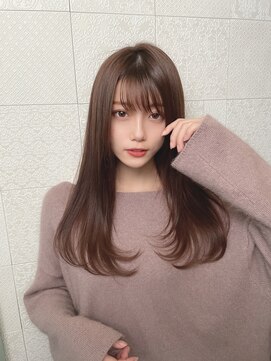 ロンドカスティーヨ 四日市(Lond castillo) 【ロンドカスティーヨ】佐次田大人小顔レイヤーペールベージュ