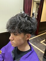 ヒロギンザバーバーショップ 神楽坂店(HIRO GINZA BARBER SHOP)&nbsp;無造作スパイラル