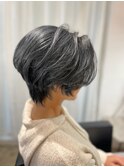 30代40代50代大人可愛いショートヘア丸みショート小顔ショート