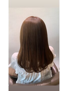 テラスヘアヴィラ 新潟駅南(TERRACEhairVilla) 【艶髪】軽やかワンカールロング