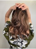 ベージュロング_ショコラアッシュヘルシースタイル_305